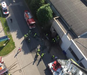 Brand einer Absauganlage